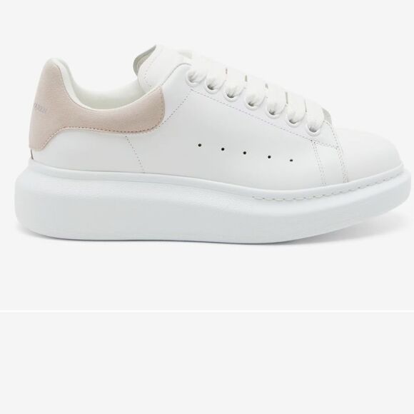 Alexander McQueen Women's Oversized Suede
Heel Detail Sneakers - Picture 11 of 15